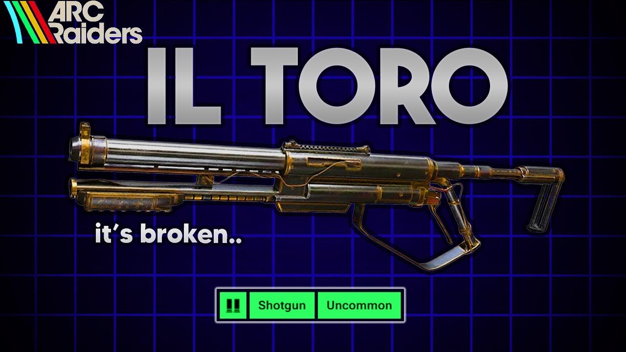 Дробовик Il Toro в игре ARC Raiders действительно сломан.