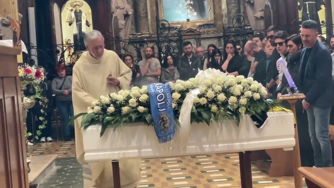 Funerali Alessio Esposito nel Santuario della Madonna della Libera