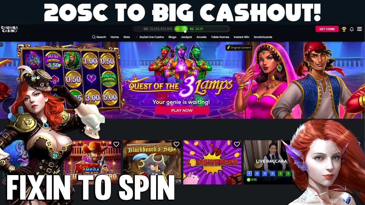 TURNING 20SC INTO A BIG CASHOUT! $$$ Chumba Casino