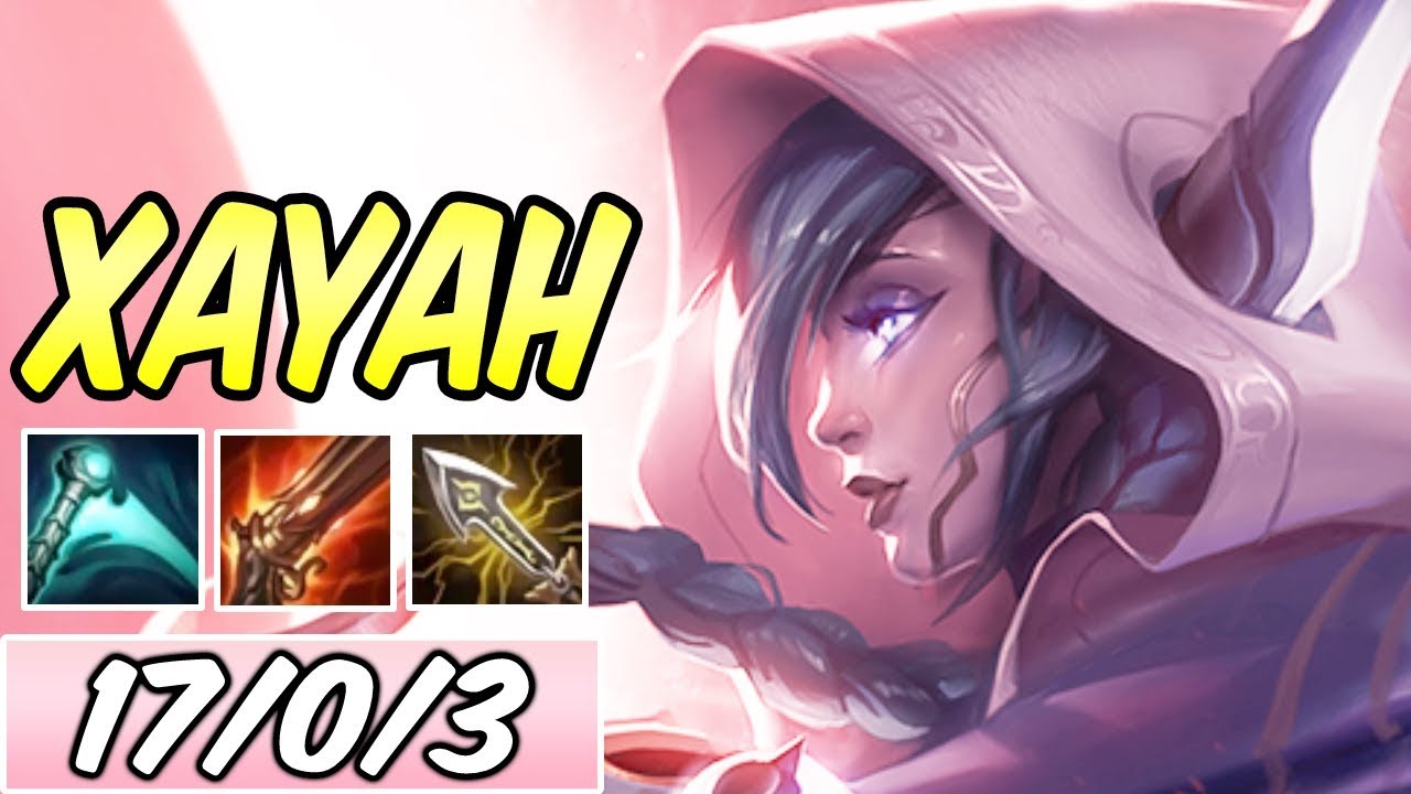 BEST WAY TO PLAY XAYAH ADC | Build & Runes | 9.2 CS | 71% K.P |  League of Legends