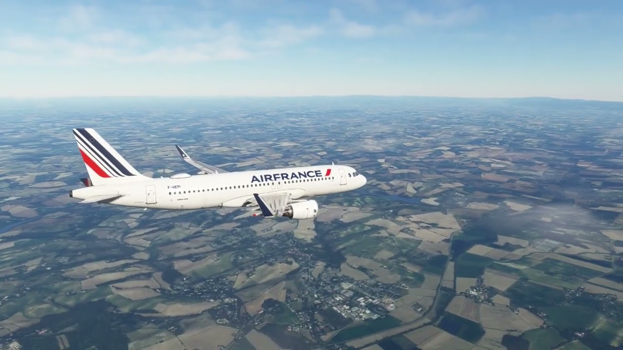 ARRIVEE A TOULOUSE AVEC BEYONDATC A320SL AFR