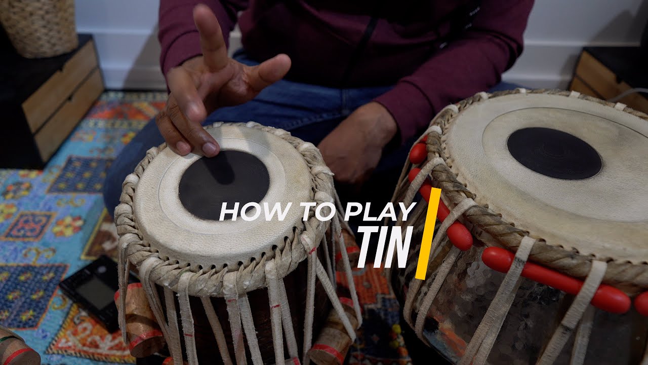 Tabla Lesson for beginners - Lesson 7- How to play Tin