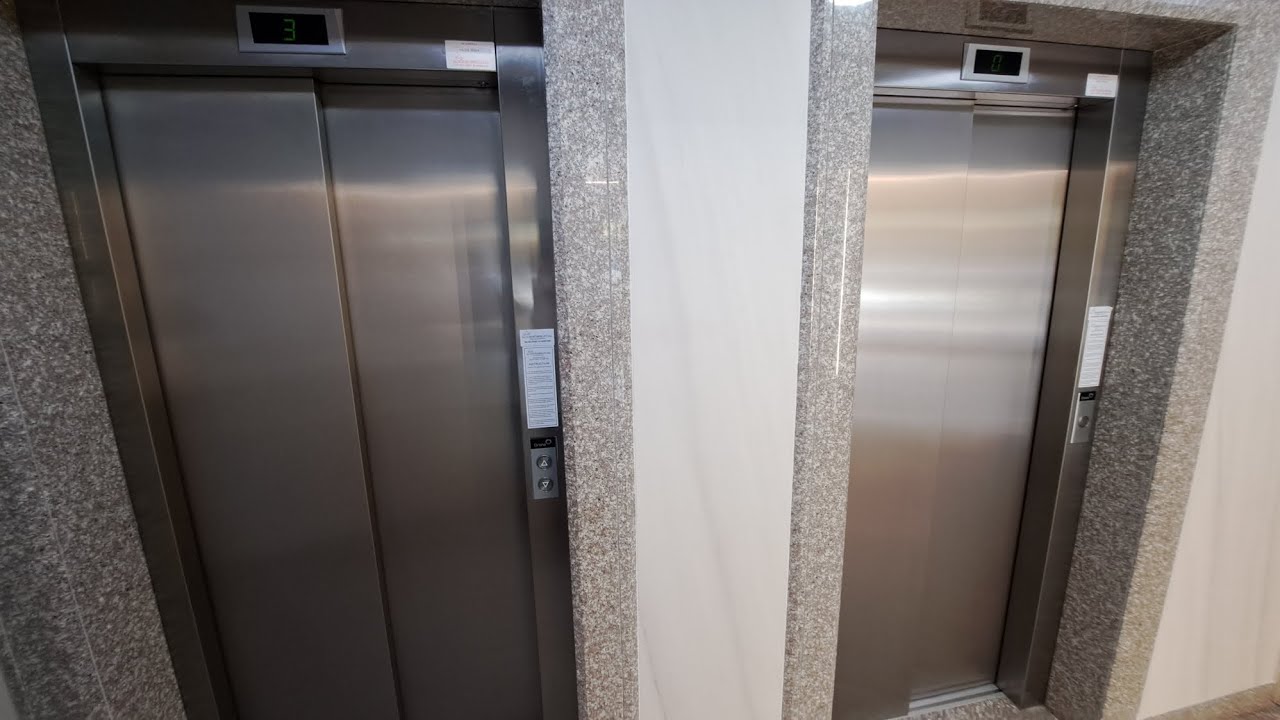 2x 2015 Orona 3G MRL Traction elevators @ Bulevardul Primăverii 47-49, Bucharest, RO