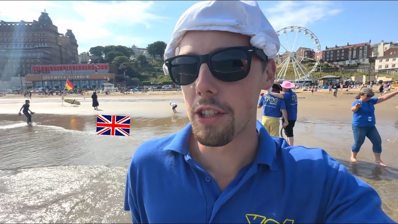 Американец впервые в Скарборо! (Попробуем рок, рыбу с картофелем фри и морскую жизнь)