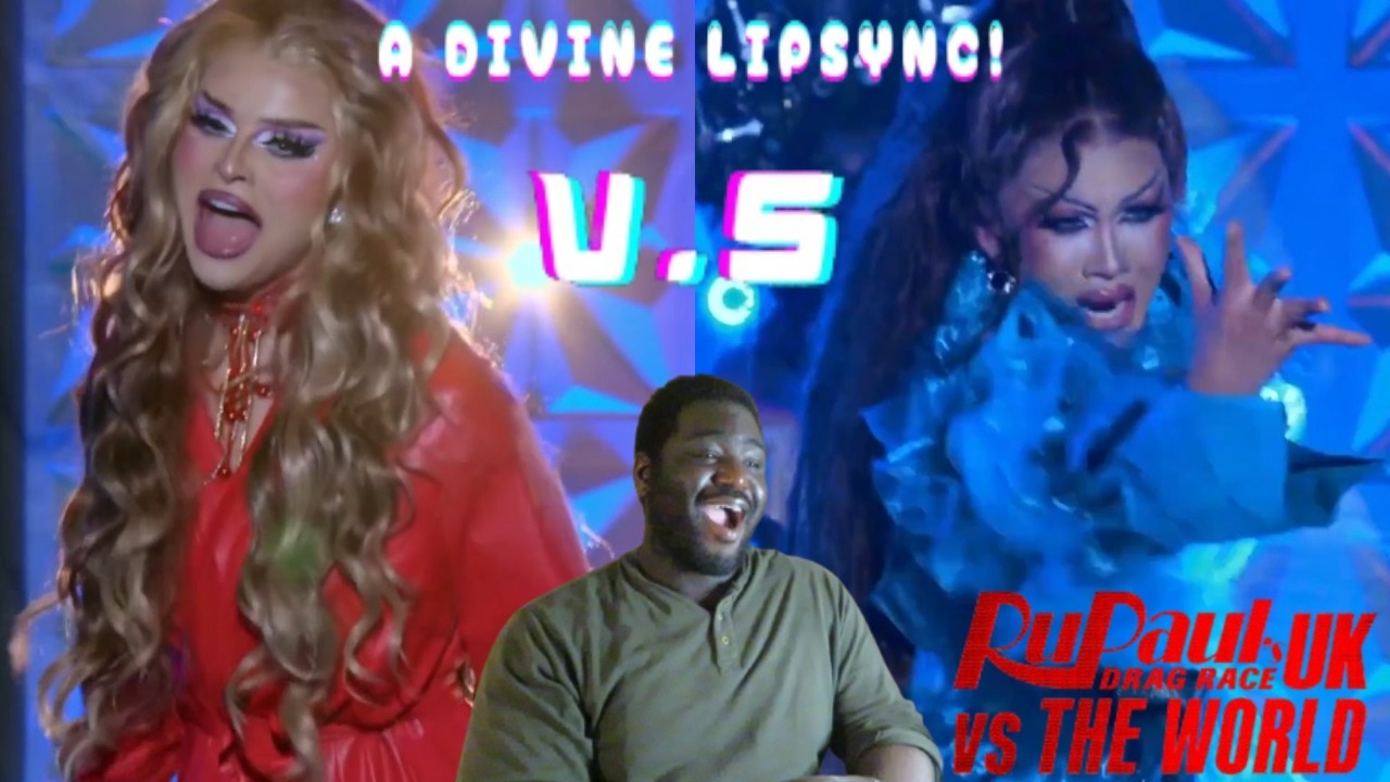 Реакция на липсинк + победа в 1-м эпизоде ​​3-го сезона шоу RuPaul's Drag Race UK vs. The World |...