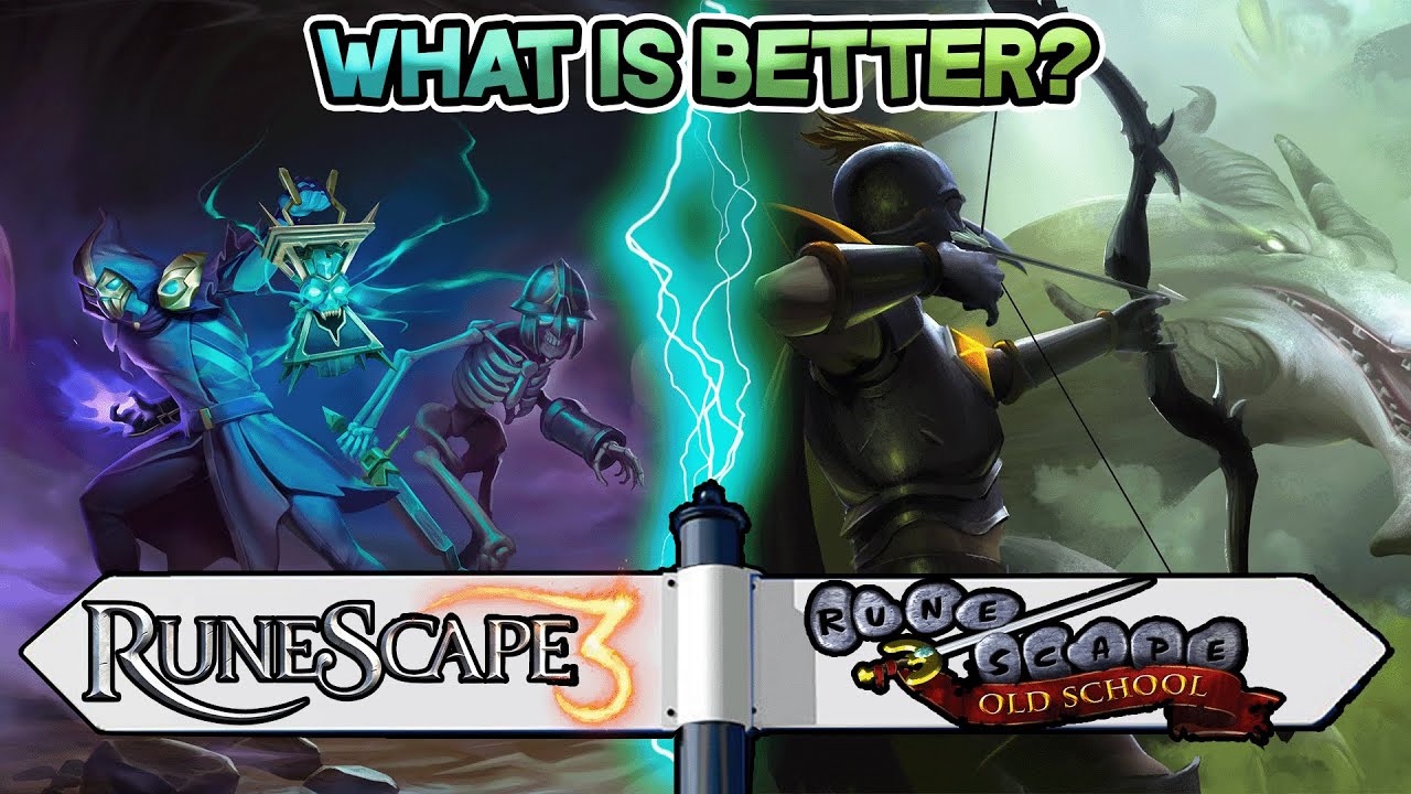 WHY I play RS3 and not OSRS?!