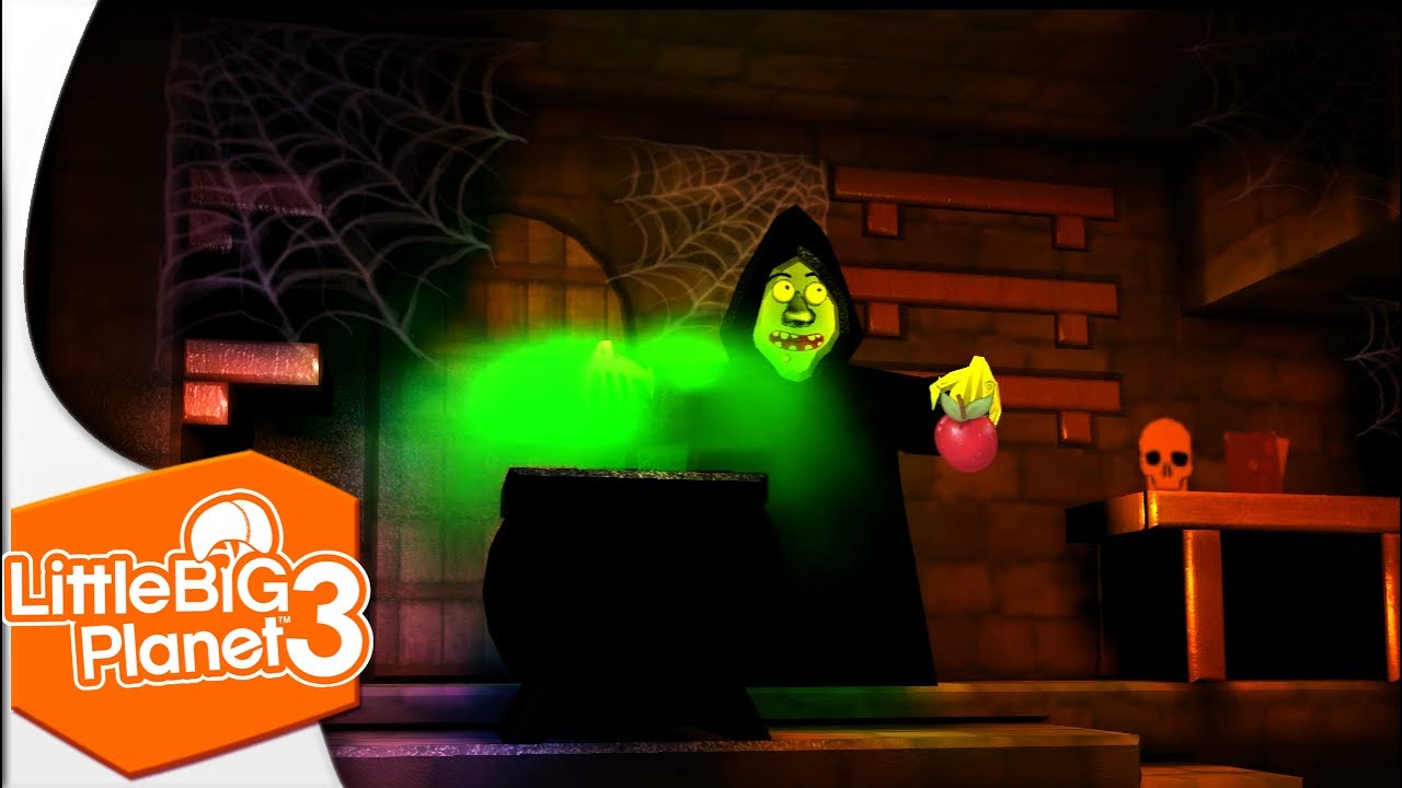Let's Ride: Snow White's Scary Adventures (Disneyland Recreation in Little Big Planet 3)
