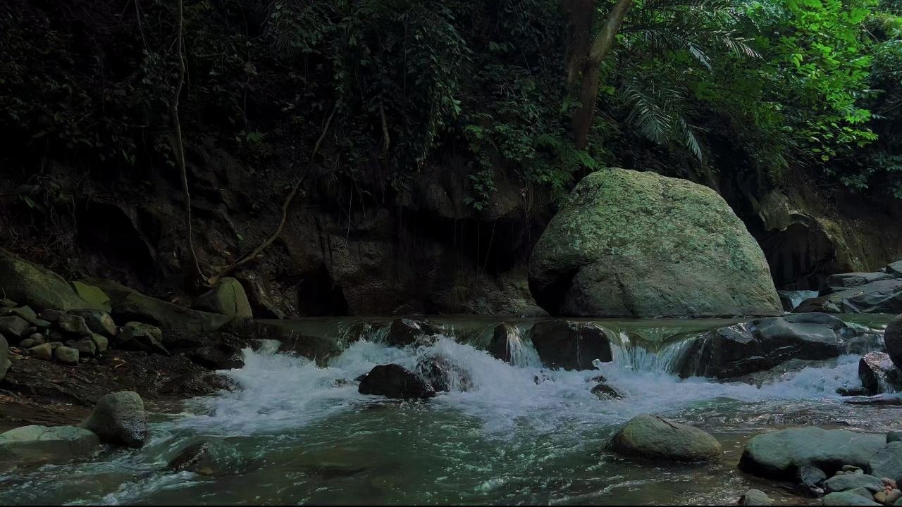 4K-HDR | Deep Relaxing River Sounds for Sleep and Focus | Peaceful Water Flow to Calm Mind and Body