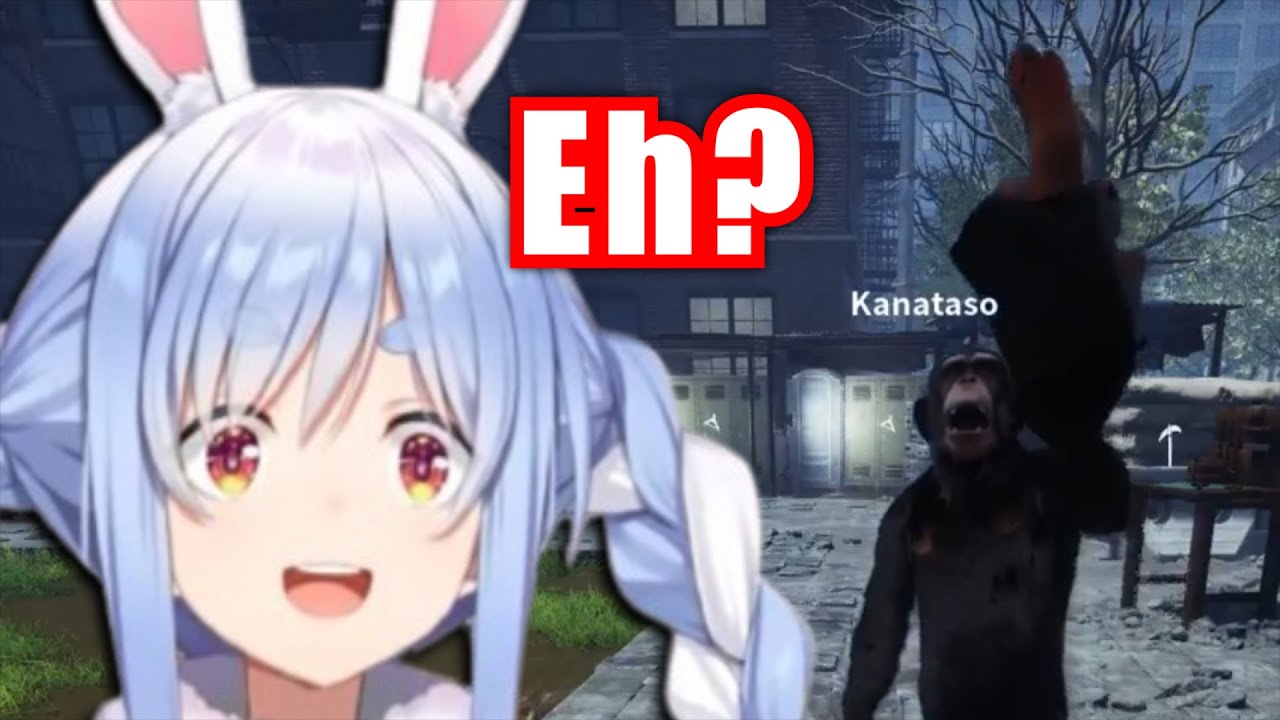 Pekora Laughs At Chimpanzee Kanata【Hololive】