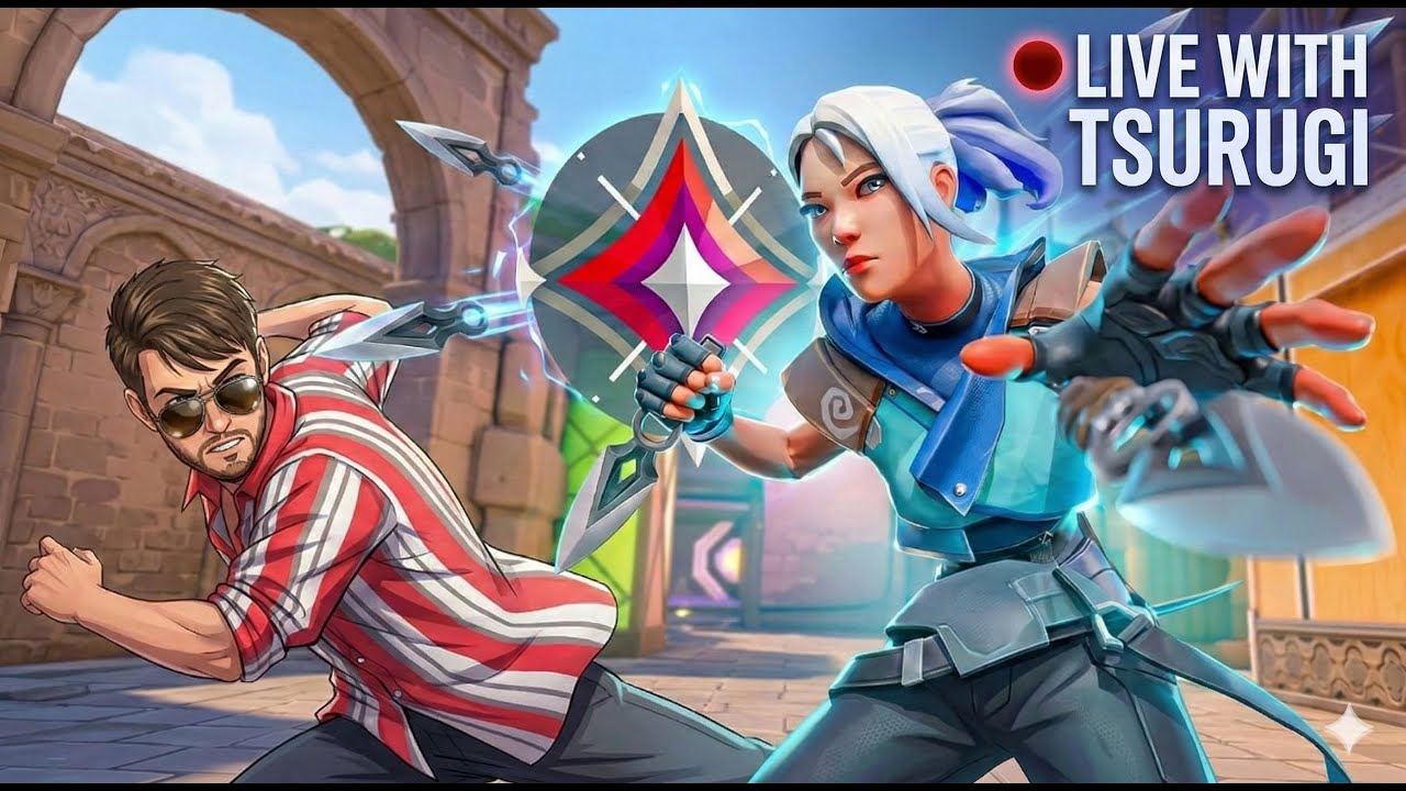 Tourney Time! Pushing for the Win 🎯| VALORANT LIVE WITH TSURUGI🔴