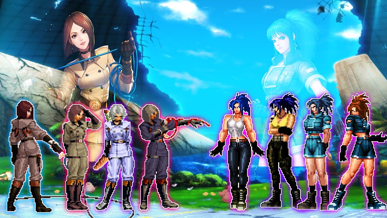 Whip Team VS Leona Team | .M.U.G.E.N.