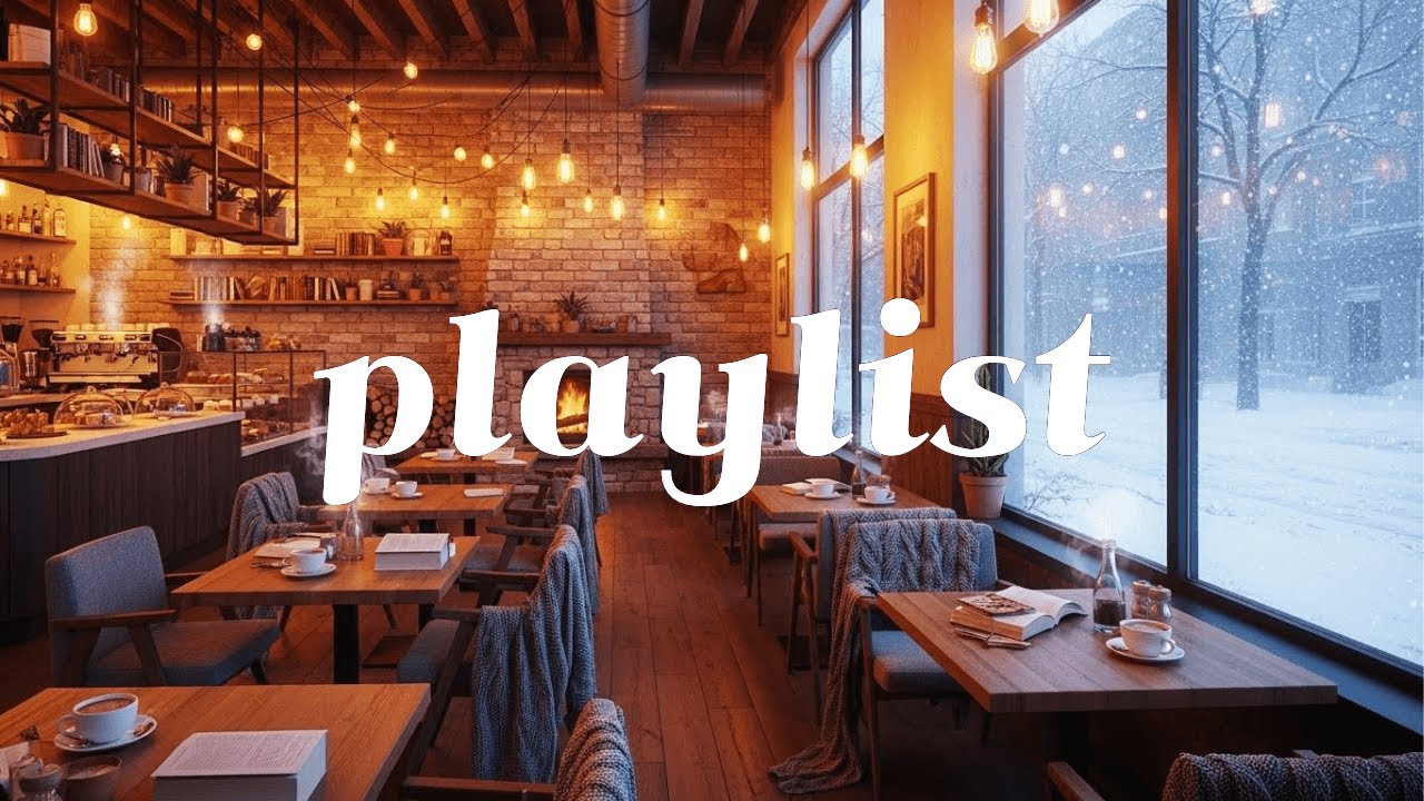 틀어두기 좋은 Cafe Playlist ☕ | 추운 겨울날 감성 가득한 카페 듣기 좋은 플리 | 공부하면서 듣기 좋은 음악 | 힐링되는 음악