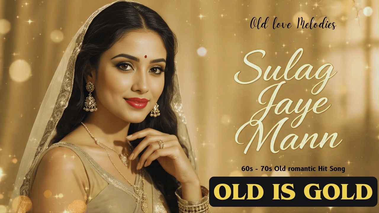 Sulag Jaye Maan | 60s–70s Style Sad Romantic Song | Old Bollywood Vibes