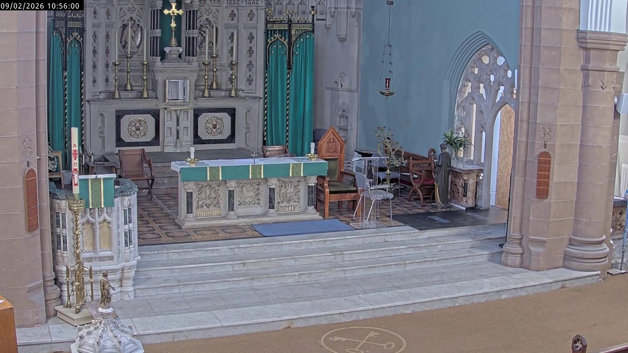 Mass from Saint Peter's, Partick, 9.2.2026, 9:55 AM