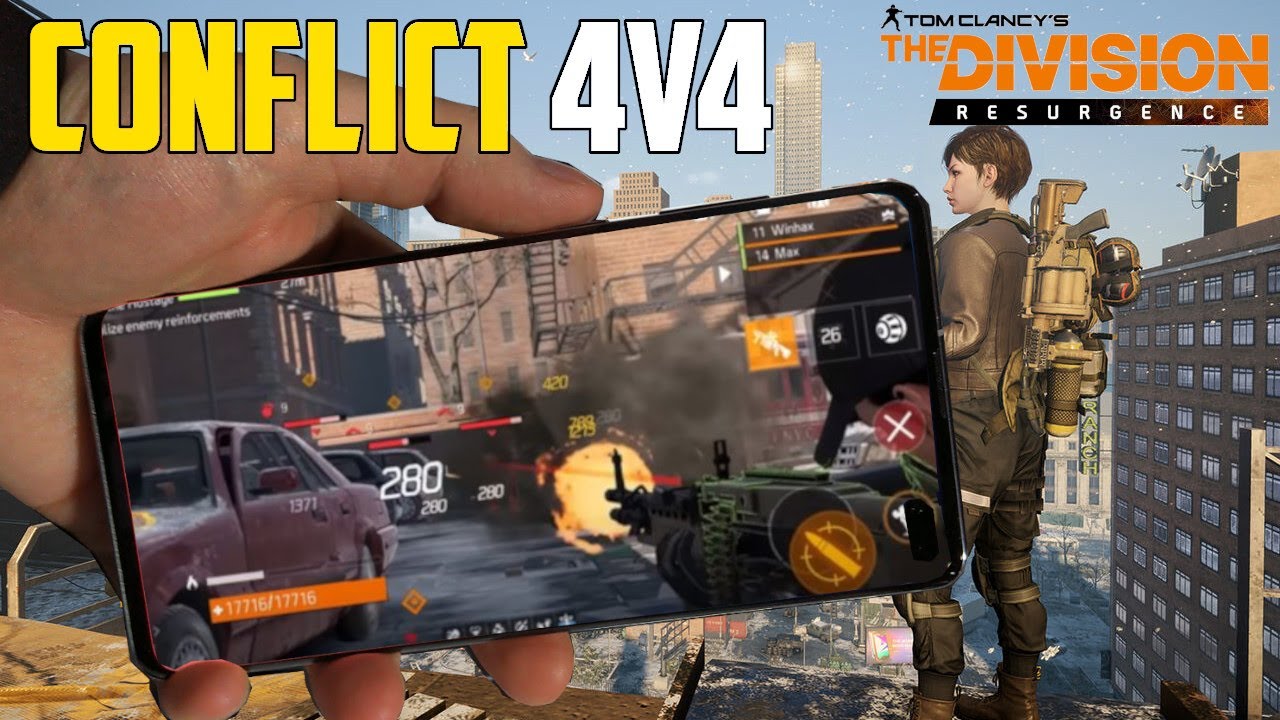 PVP Conflict 4 v 4 - #TheDivisionResurgence