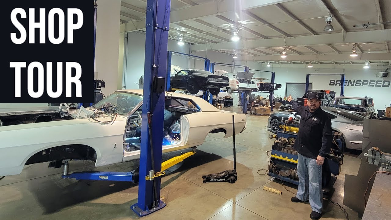 Brenspeed Shop Tour (January 2024) Mach 1 Whipple, Farilane, T/A, S550, Mercury, F150, COYOTE SWAPS