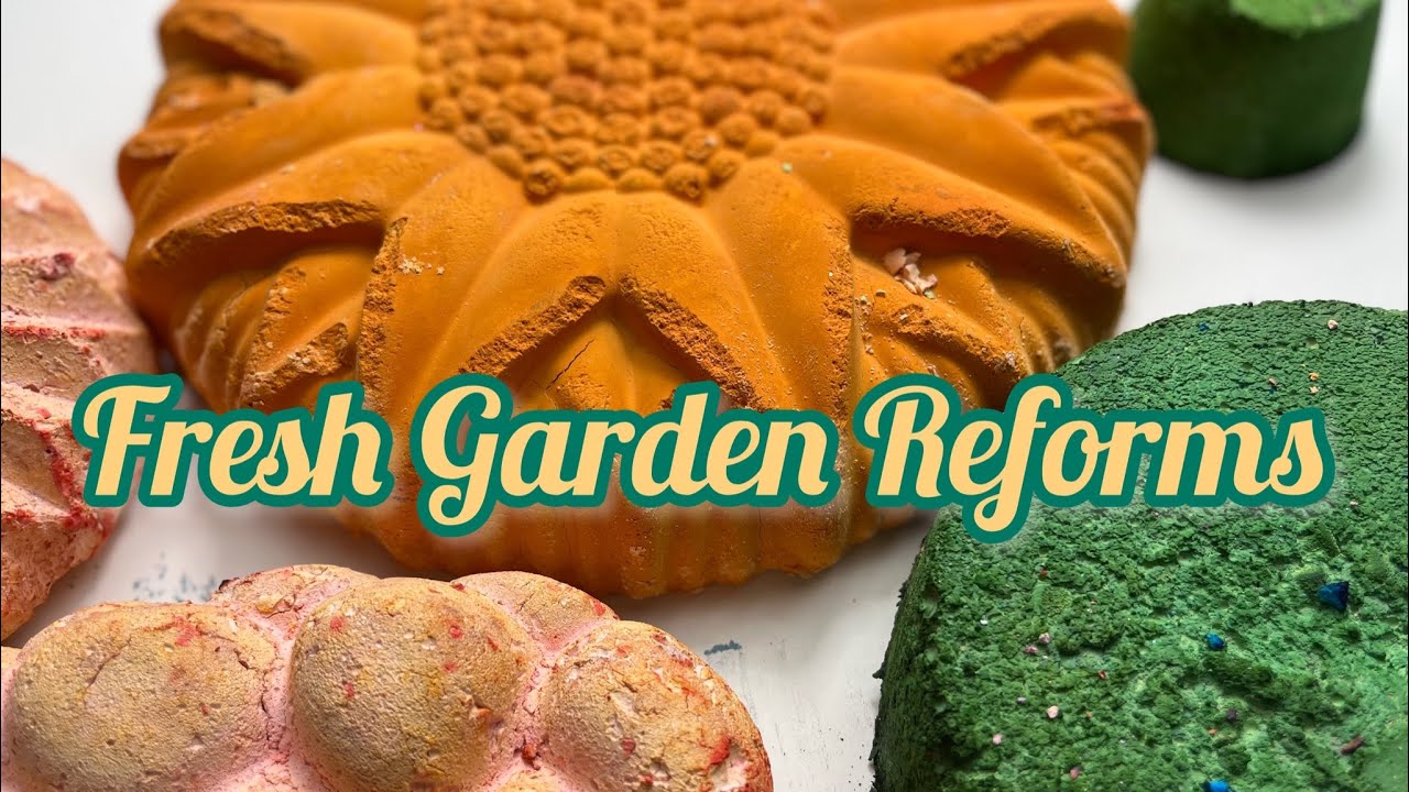 Fresh Garden Reforms | Satisfying Reformed Gym Chalk | Asmr