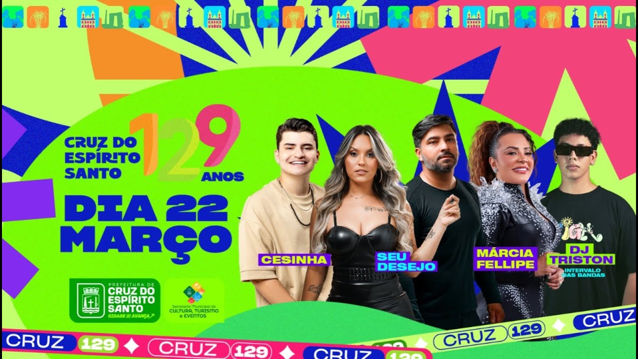 SEU DESEJO, MÁRCIA FELLIPE, CESINHA | EMANCIPAÇÃO POLITICA DE CRUZ DO ESPIRITO SANTO 2025