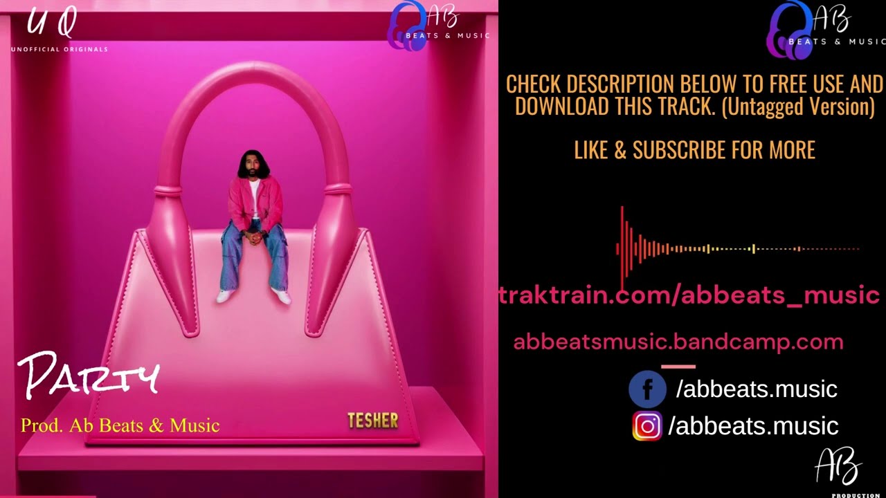 Party -Tesher Type Beat | Jacquemus Instrumental | Hard Dancehall Type Beat | Boom Jercy Club Beat