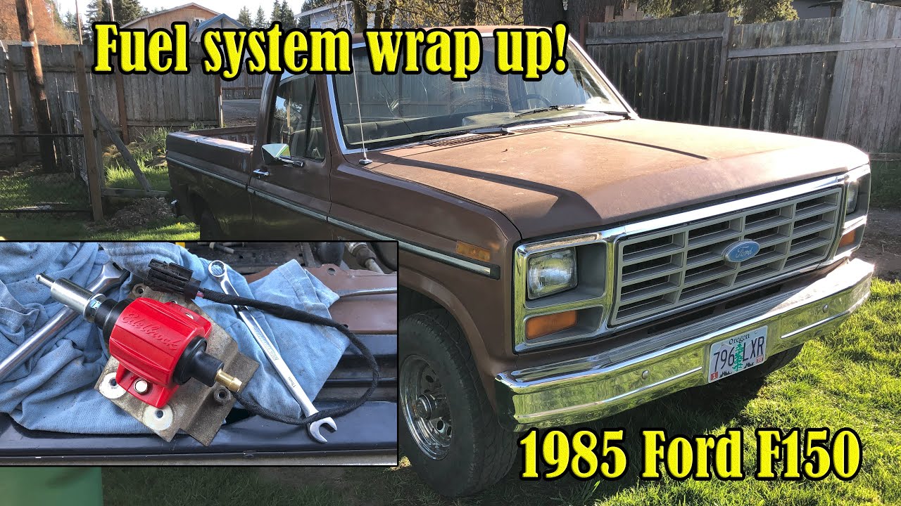 Bullnose Ford F150 | Edelbrock Fuel Pump Install | Junkyard Truck Project