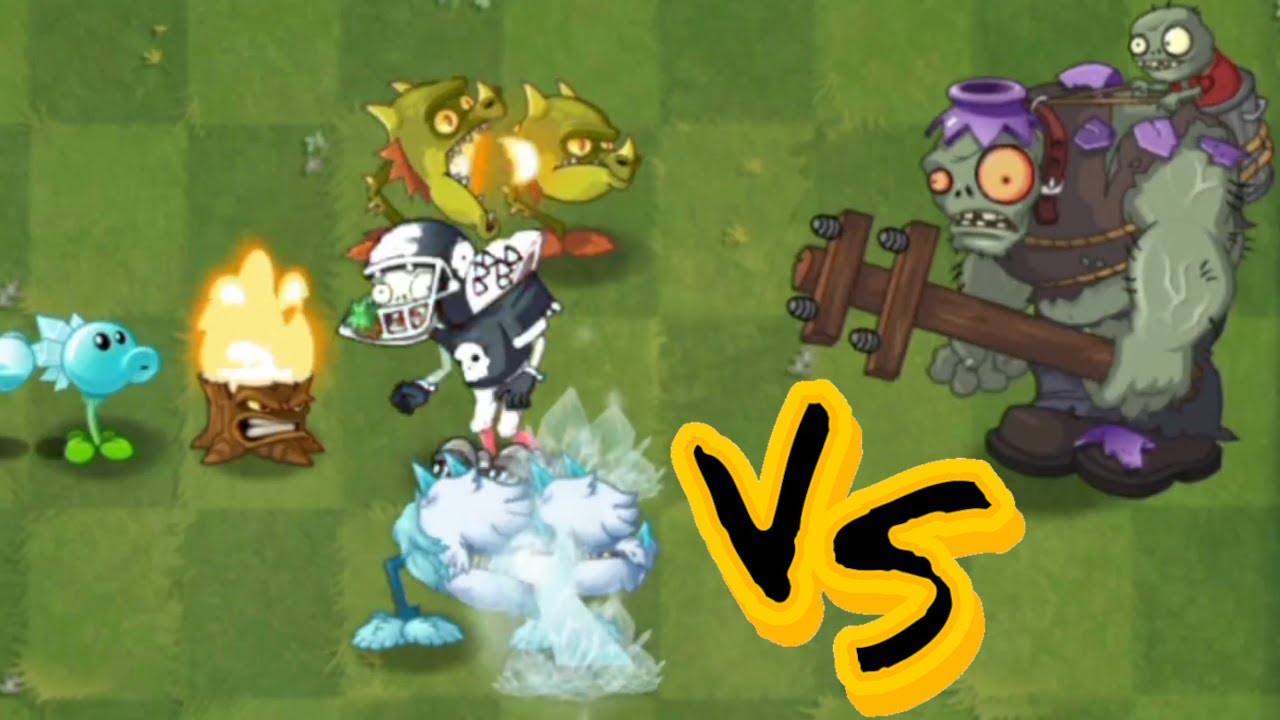Plants vs Zombies 2 All Plant Families 7 vs Drinking Zombie | Mronger