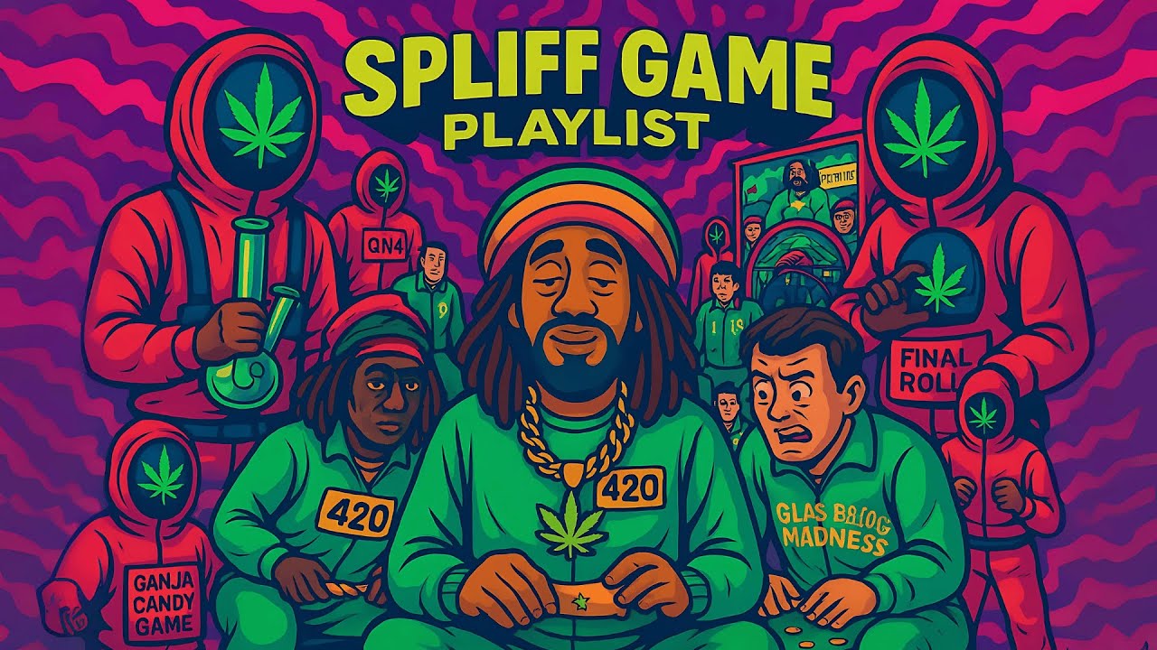 SPLIFF GAME Dub Reggae Mix 🌀🥦 | Parody by jar