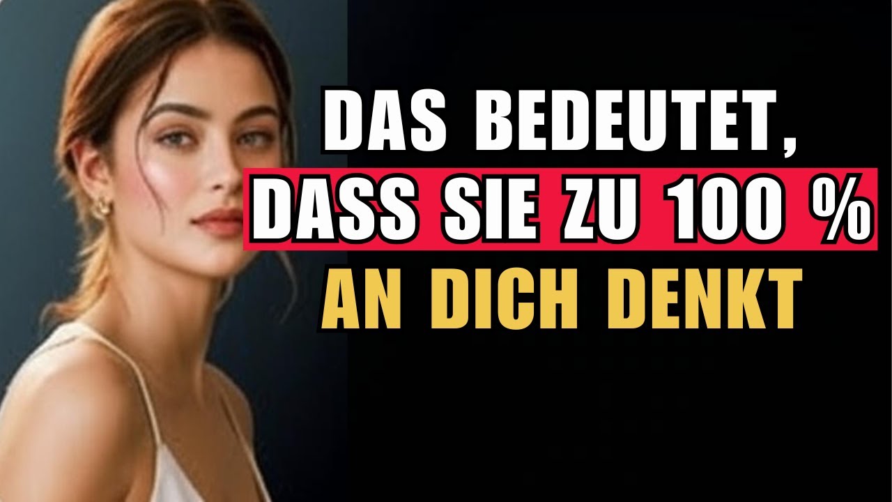 Tut sie DAS, übernimmt sie unbewusst deinen Verstand | Weibliche Psychologie