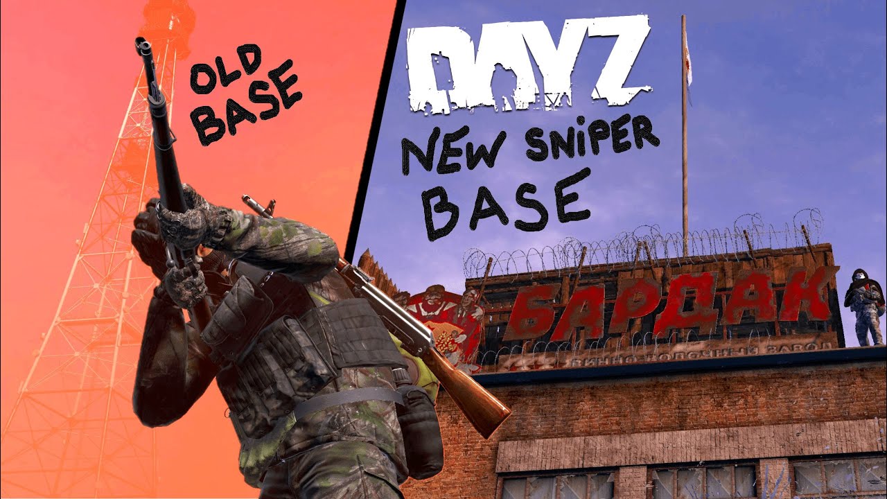 DayZ - Building the Hotspot Sniper Base in Peak Time Hours