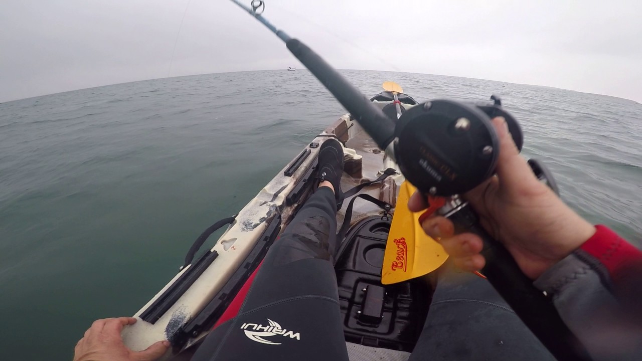 Skerries kayak fishing
