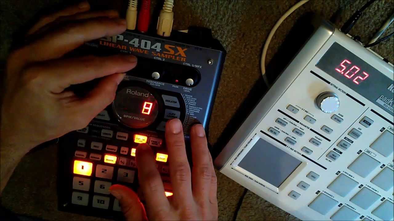 Sample trimming tips for SP-404(SX)