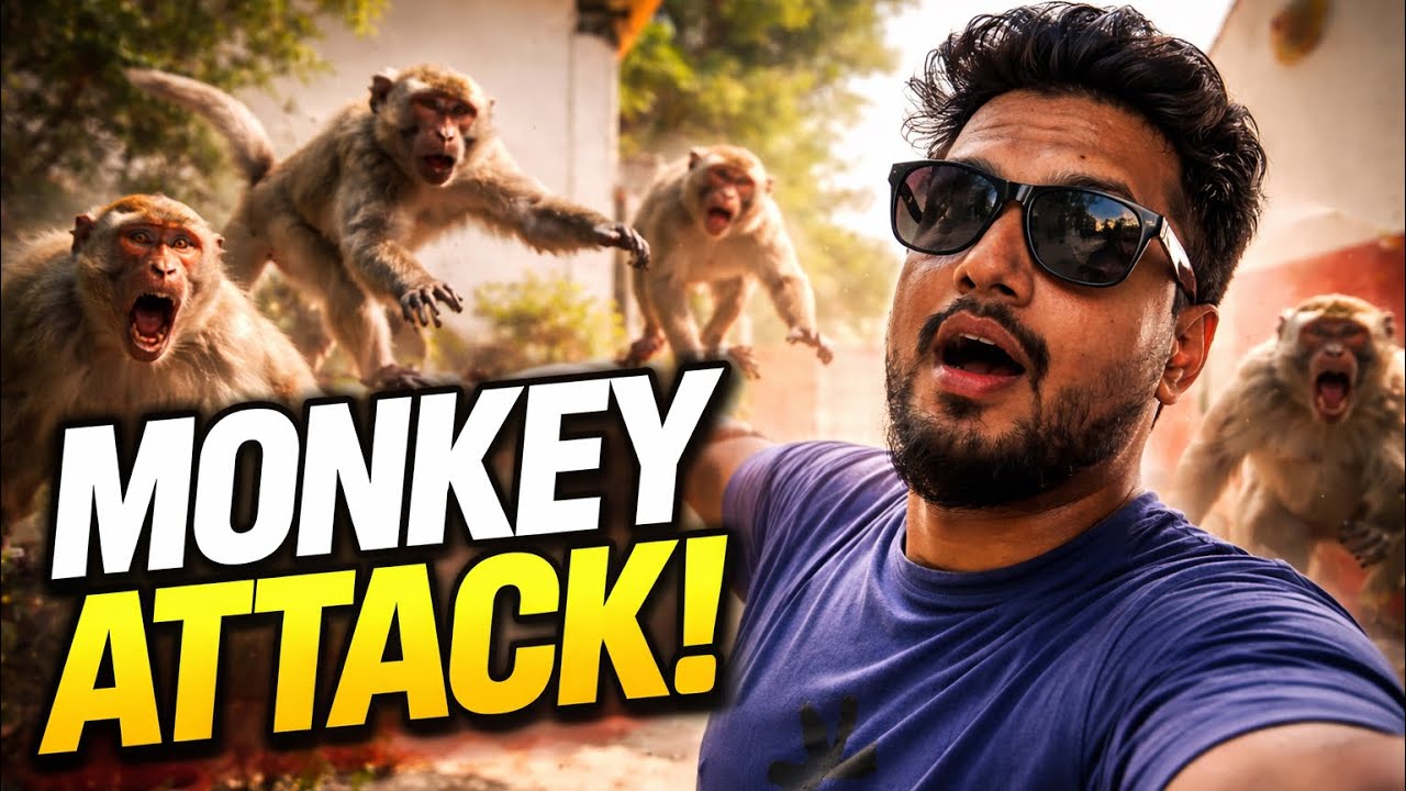 Bandaro 🐵 ne pareshan kara diya hai..