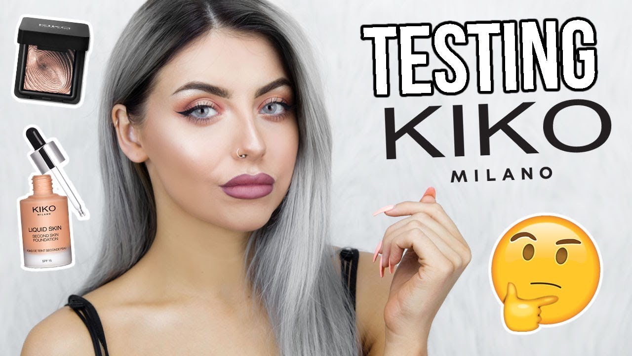 TESTING KIKO MAKEUP / FULL FACE FIRST IMPRESSIONS #TESTINGWEEK