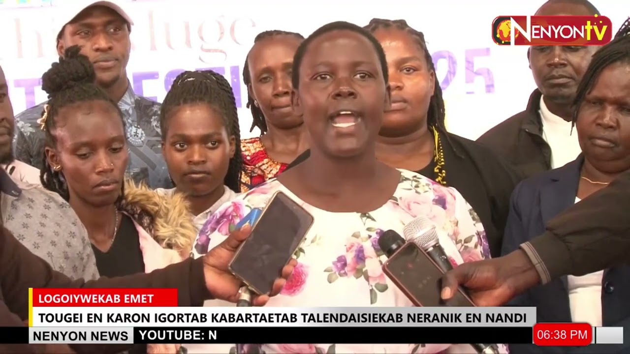 CYNTHIA MUGE ENCOURAGES YOUTH PARTICIPATION IN NANDI YOUTH FESTIVALS