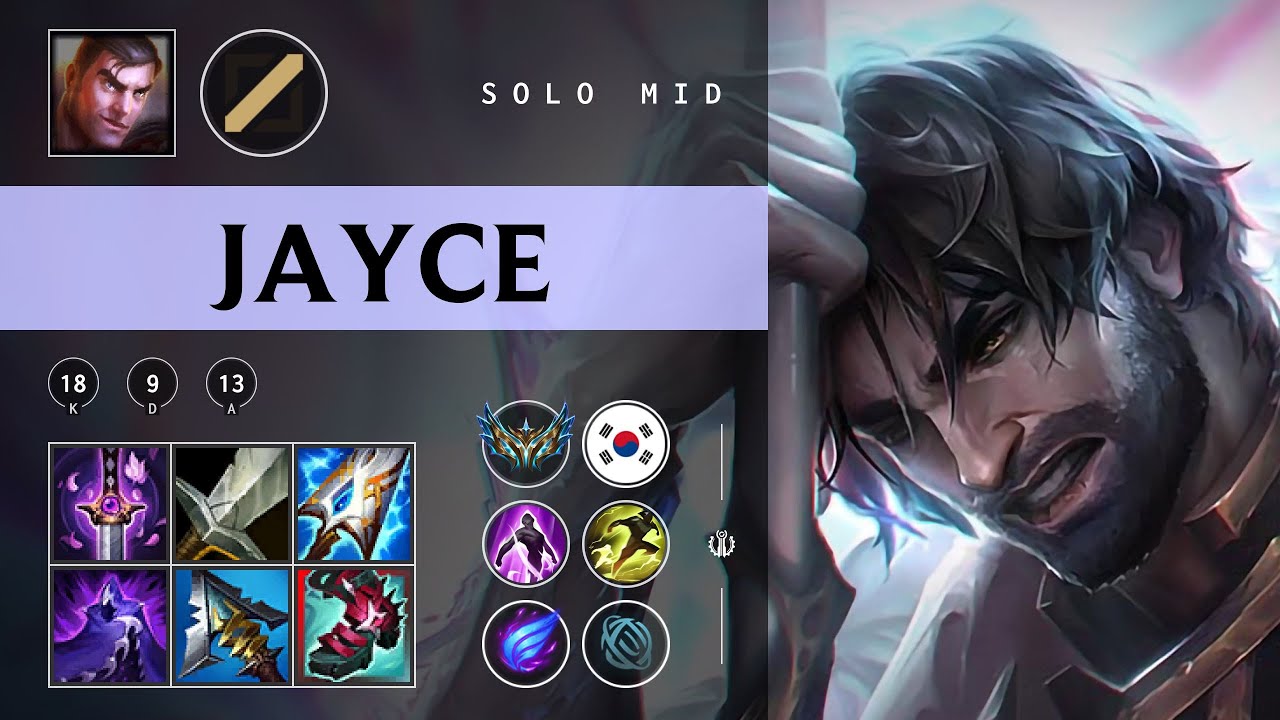 Jayce Mid vs Gragas - KR Challenger Patch 25.22