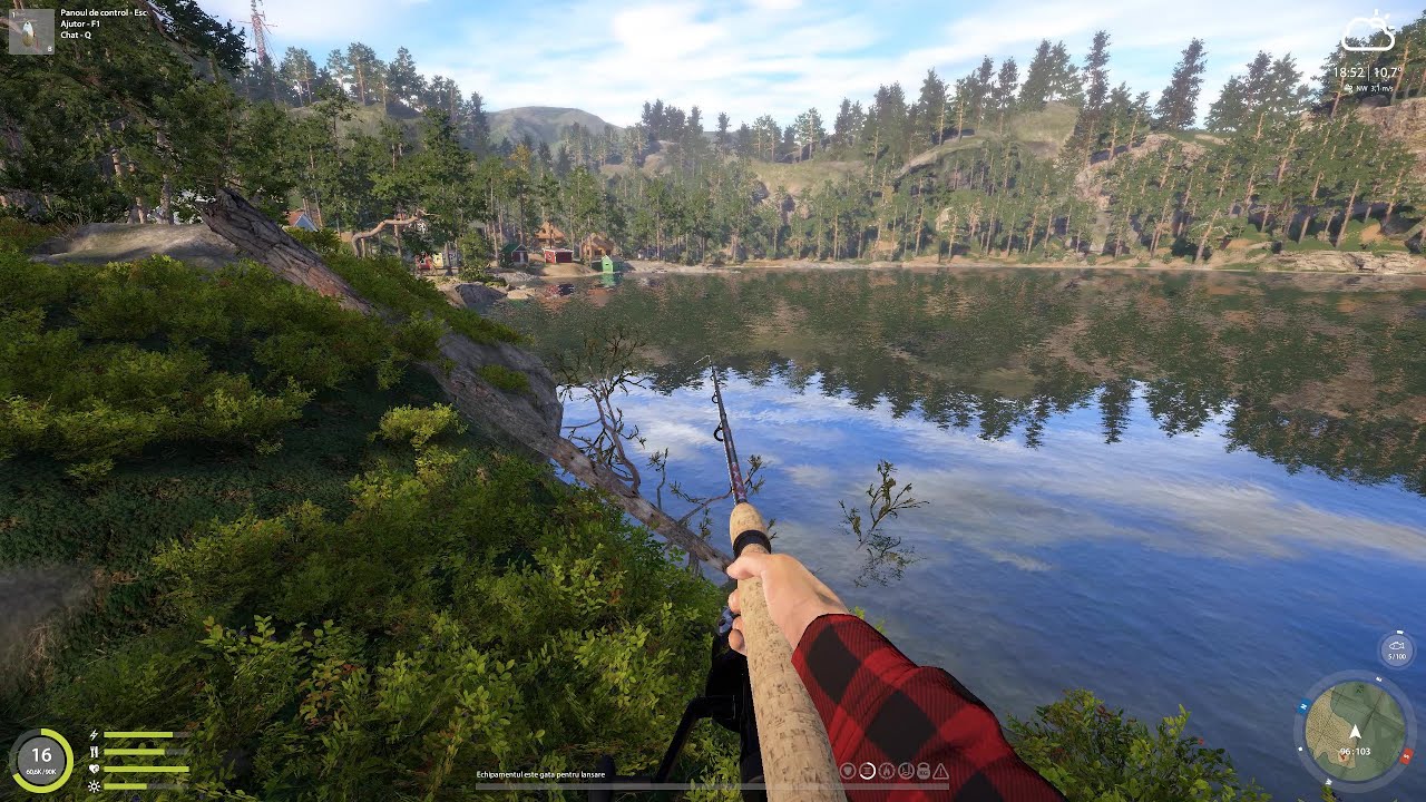 Russian Fishing 4: Kuori Lake - Pastrav Argintiu, Pastrav de Lac, Stiuca, Biban