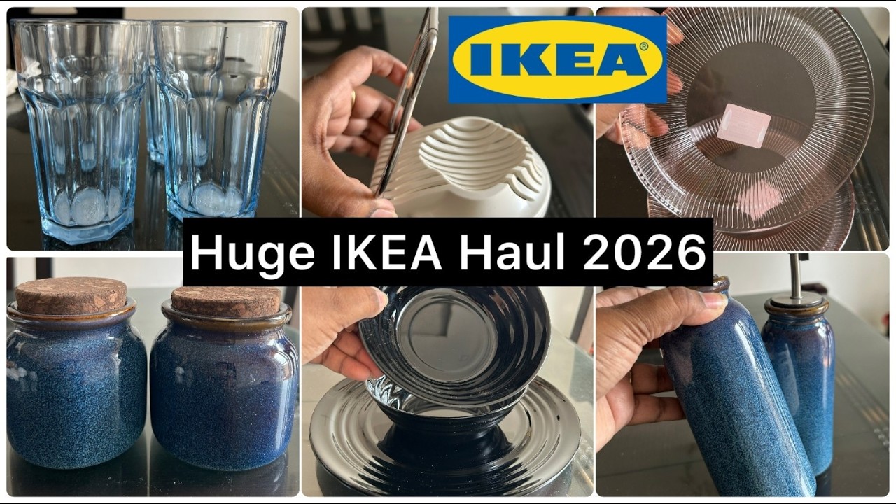 Huge IKEA INDIA HAUL 2026| Shop with me in IKEA INDIA | New Aesthetic finds