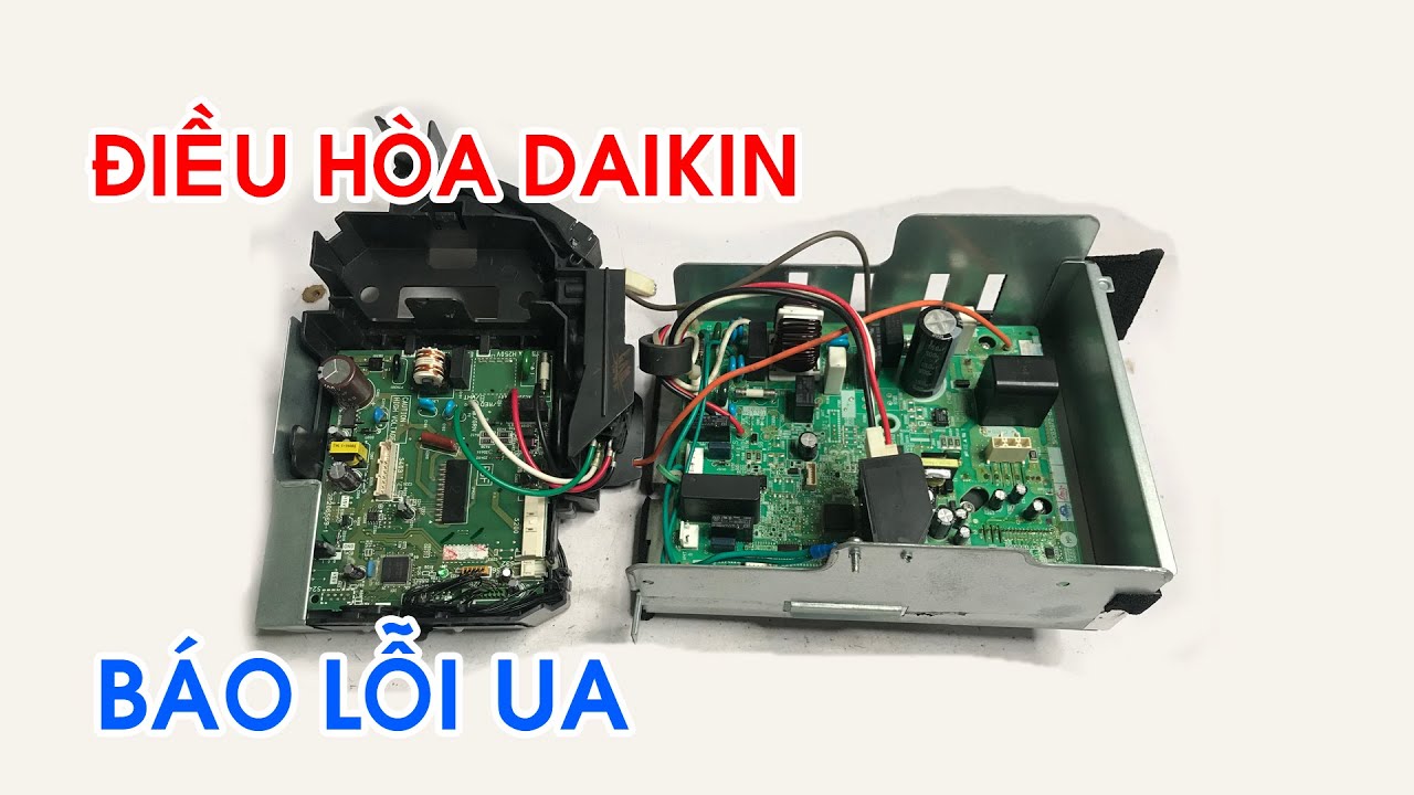 Sửa điều hòa Daikin lỗi UA - Daikin UA error code