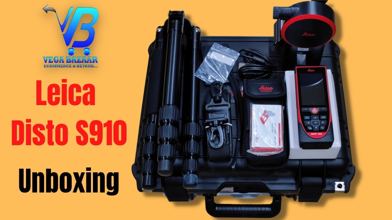 Leica Disto S910 Pro Kit Unboxing | Laser Distance Meter #LeicaS910 #laserdistancemeter #unboxing