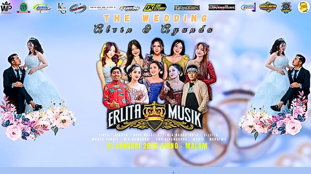03 LIVE TOPIX STUDIO WEDDING ALVIN & AYUNDA | ERLITA MUSIC | ANGKASA AUDIO | KEPUH, GERIH, NGAWI