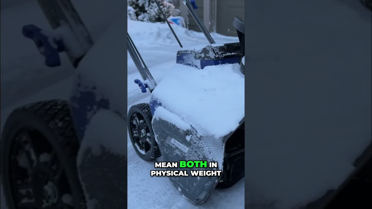 Wild Badger Snow Blower: Heavy-Duty Performance Review #shorts