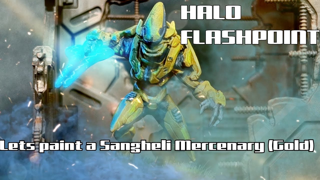Halo Flashpoint: Lets Paint an Elite (Gold)