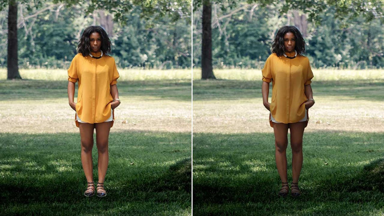 Hiệu Chỉnh Ánh Sáng Khi Ghép Hình Trong Photoshop | Thùy Uyên