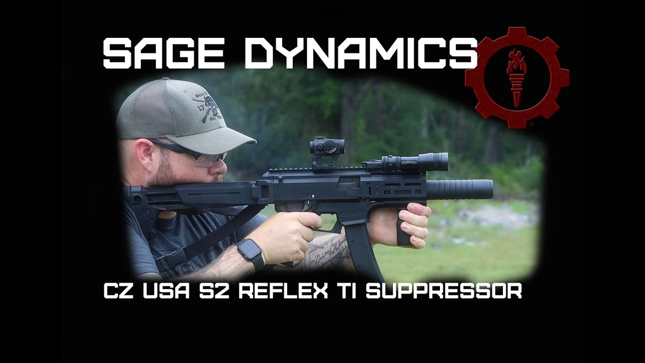 CZ USA S2 Reflex Ti Suppressor
