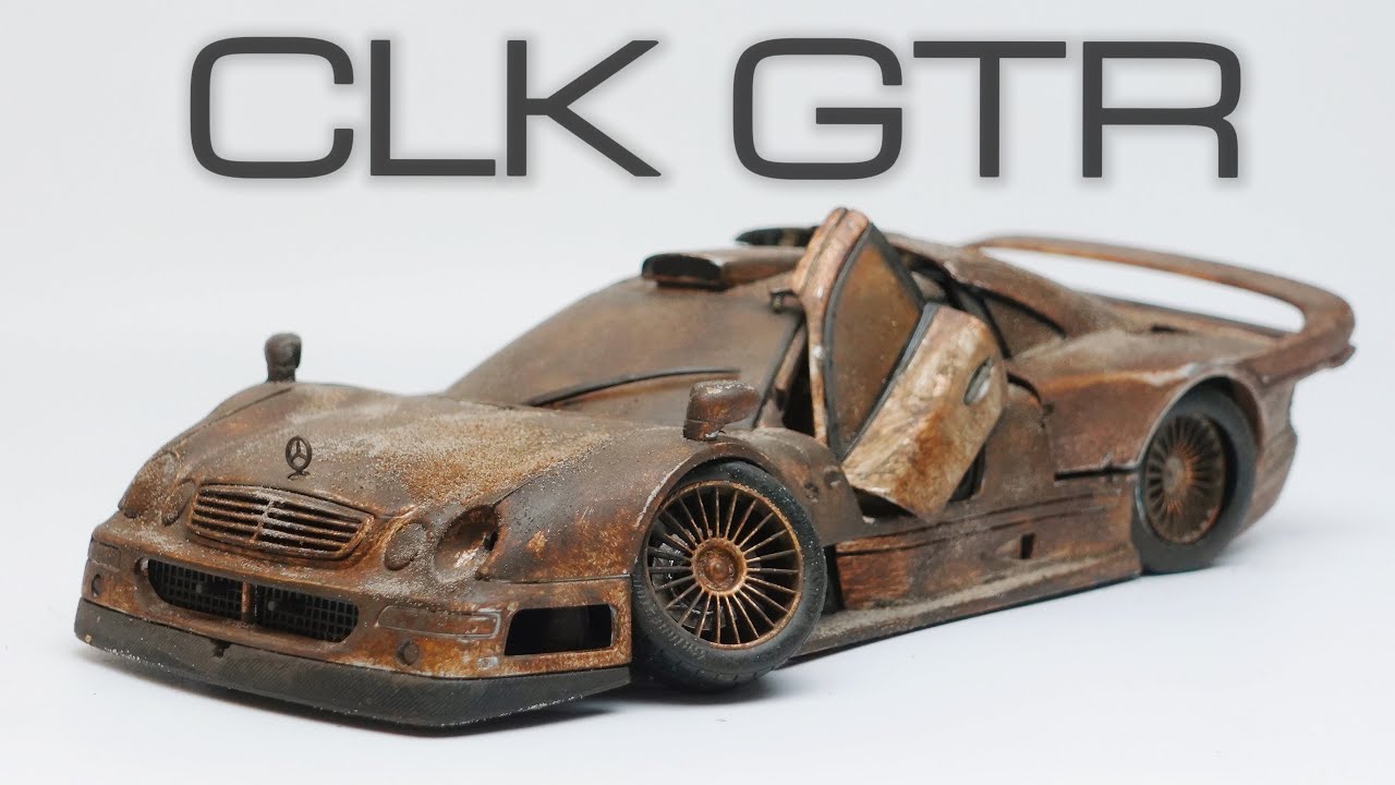 RESTORATION ABANDONED MERCEDES CLK GTR. Restore and Rebuild.