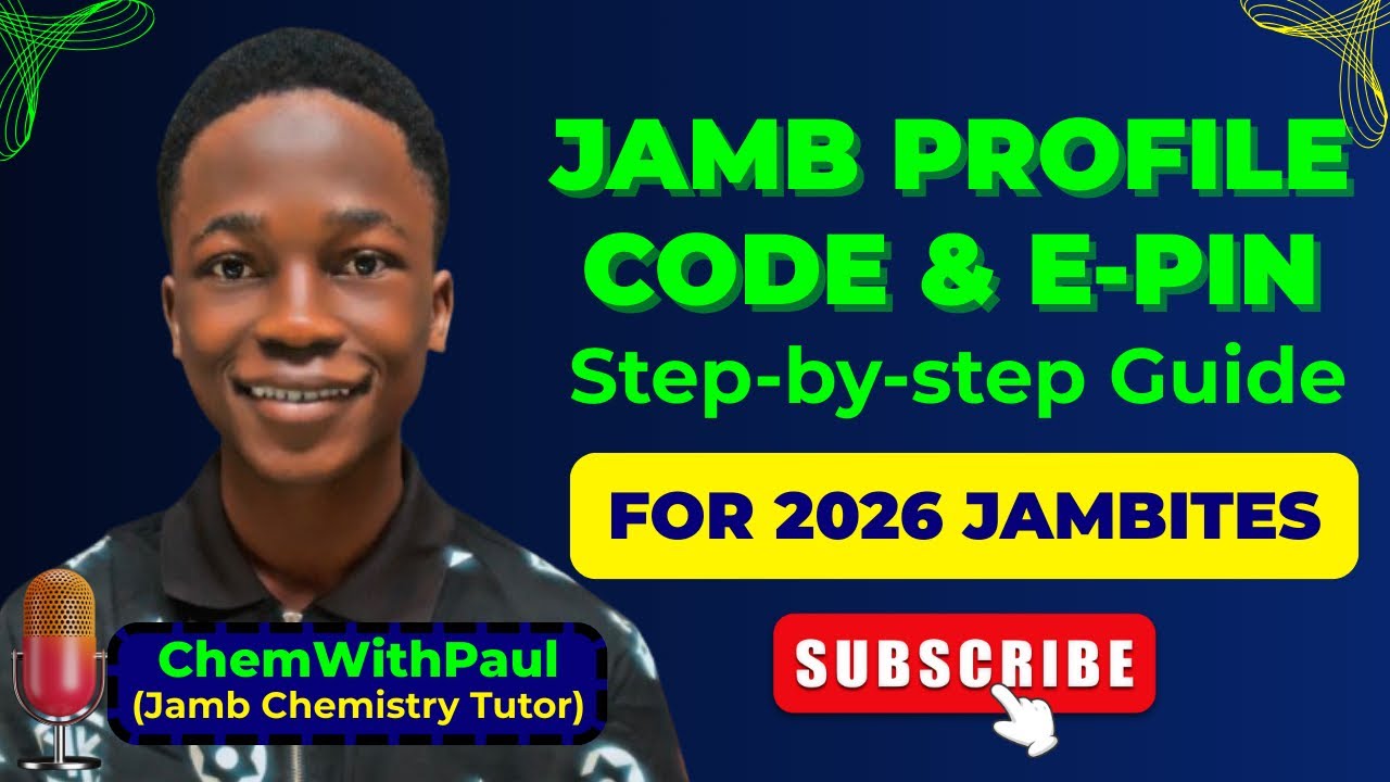 JAMB Profile Code, E-Pin & Payment Explained Step-by-Step (2026 Guide) 