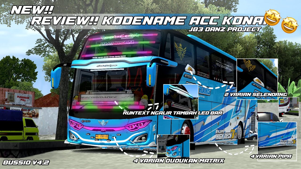 ПОДЕЛИТЬСЯ!? CODENAME ACC 🎉 || JB3 DANCE PROJECT || BUSSID V4.2