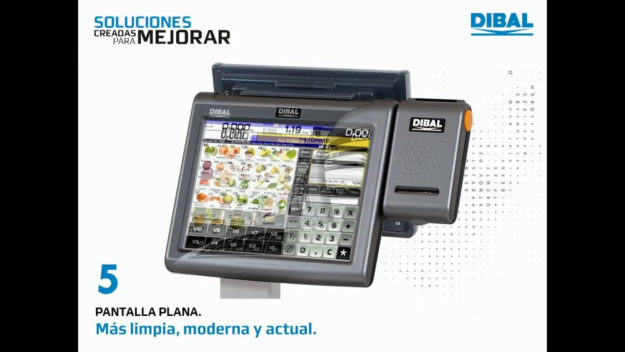Balanzas táctiles DIBAL Serie D 900