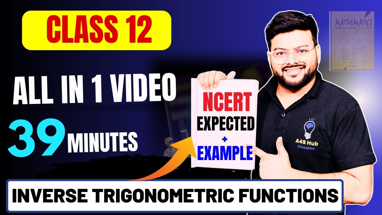 Expected and Repeated Question of Inverse Trigonometric  Function I Class 12 I NCERT Expected Q
