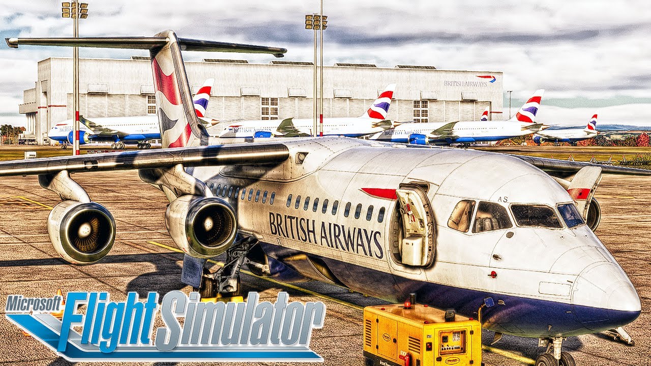 MSFS | RJ146 AMSTERDAM ✈ LONDON CITY