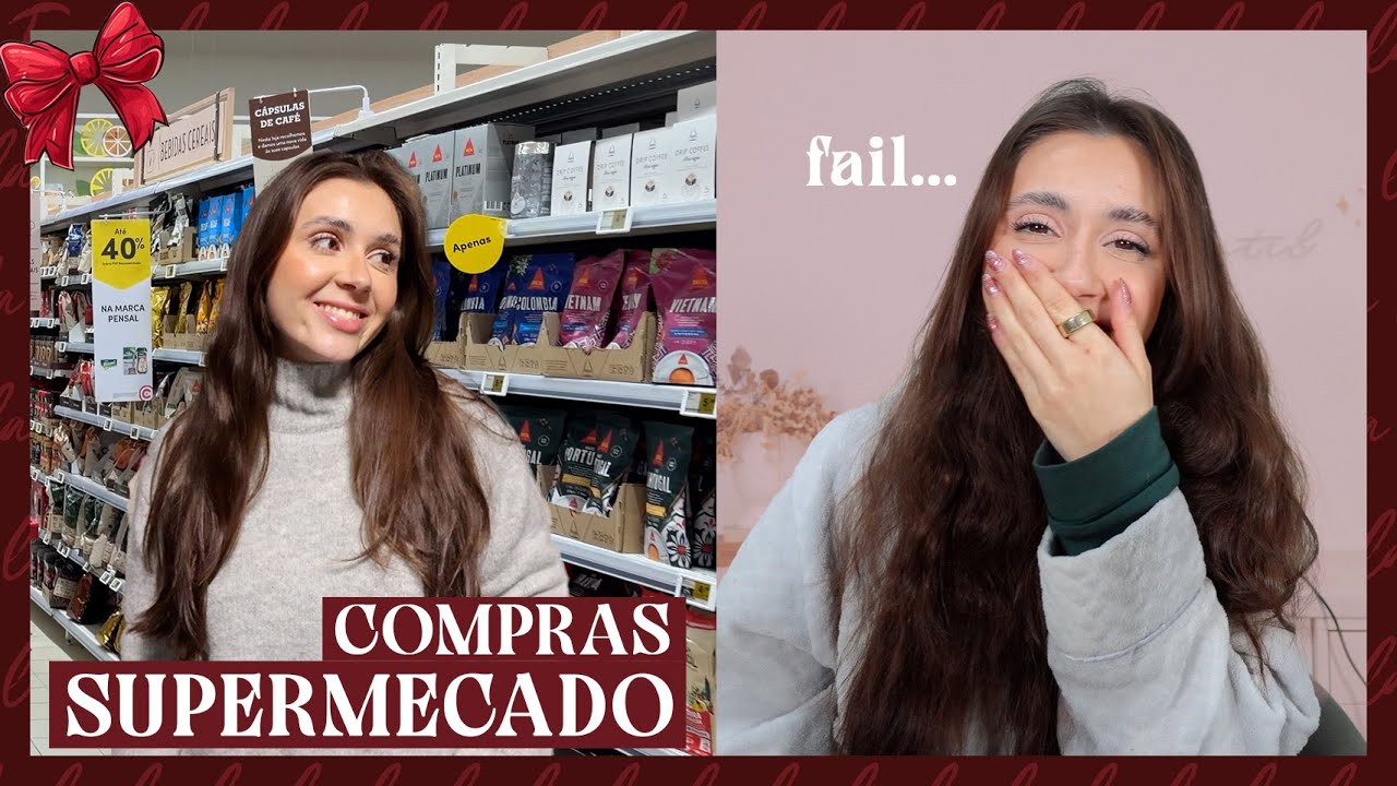 COMPRAS no SUPERMERCADO, PIJAMAS NOVOS de NATAL | Ep. 10 | Joana Gentil
